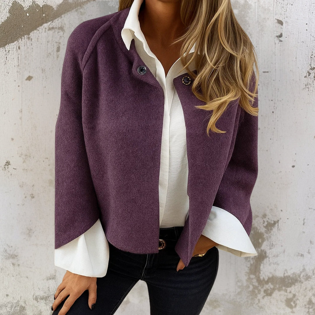 The Lévienne – Short Cashmere-Touch Jacket