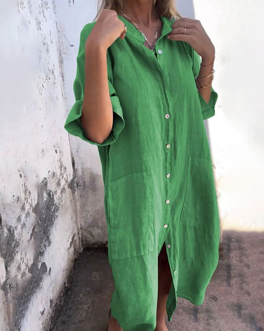 The Isola – Graceful Shirt Dress