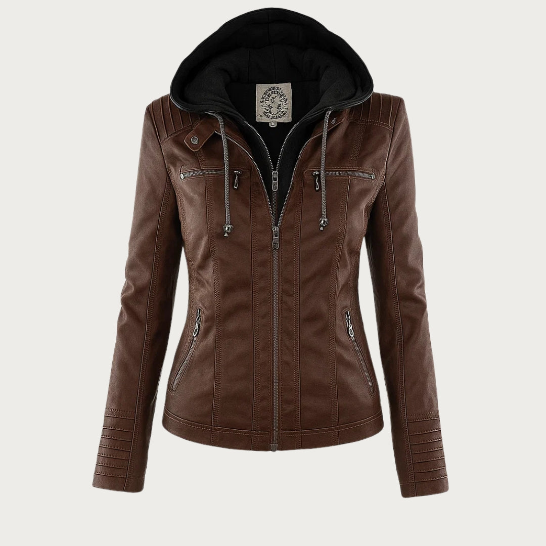 The Maelis – Classic Leather Jacket