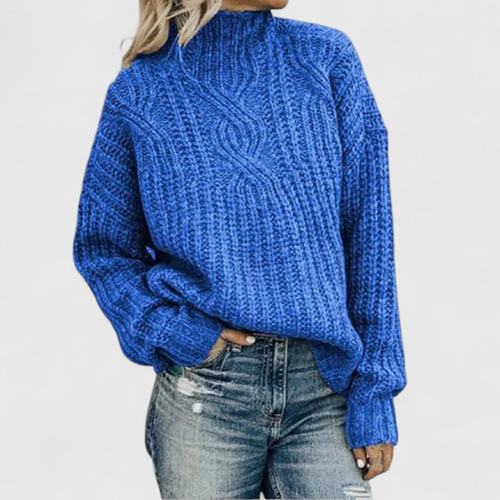 The Selvarique – Sophisticated Cable-Knit Sweater