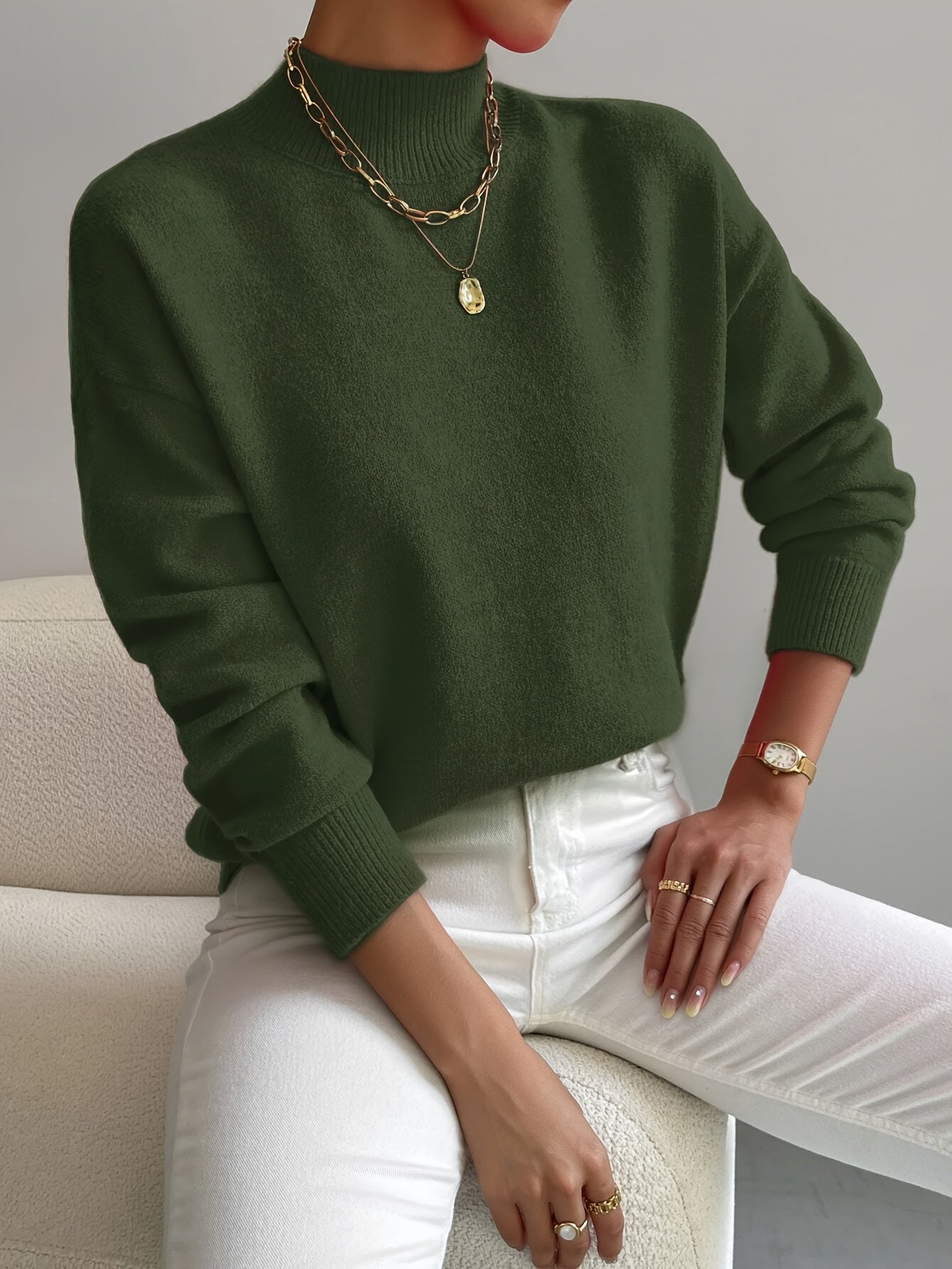 The Corinne – Elegant Knit Sweater