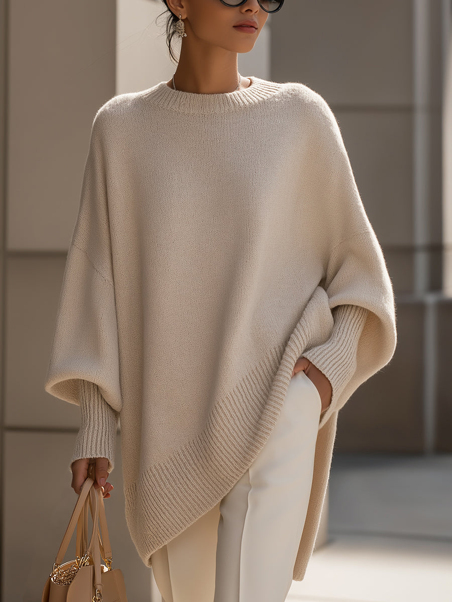 The Marisse – Soft Asymmetric Knit Top