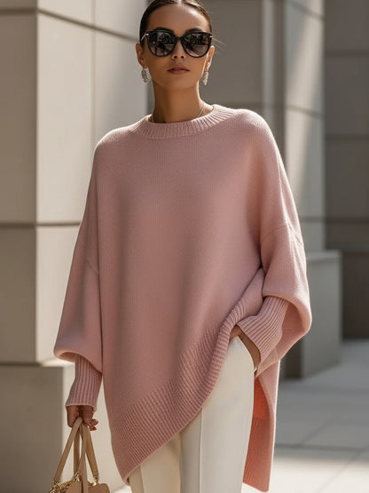 The Marisse – Soft Asymmetric Knit Top