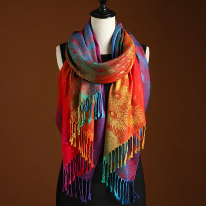 The Solavine – Gradient Cashmere Scarf
