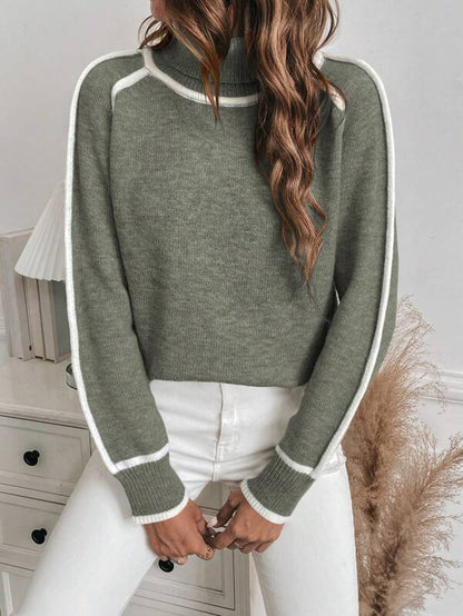 The Serelle – Turtleneck Knit Sweater