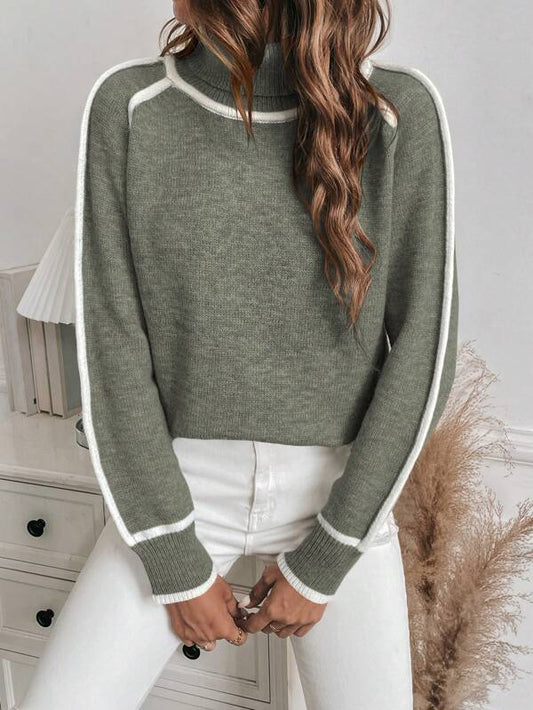 The Serelle – Turtleneck Knit Sweater