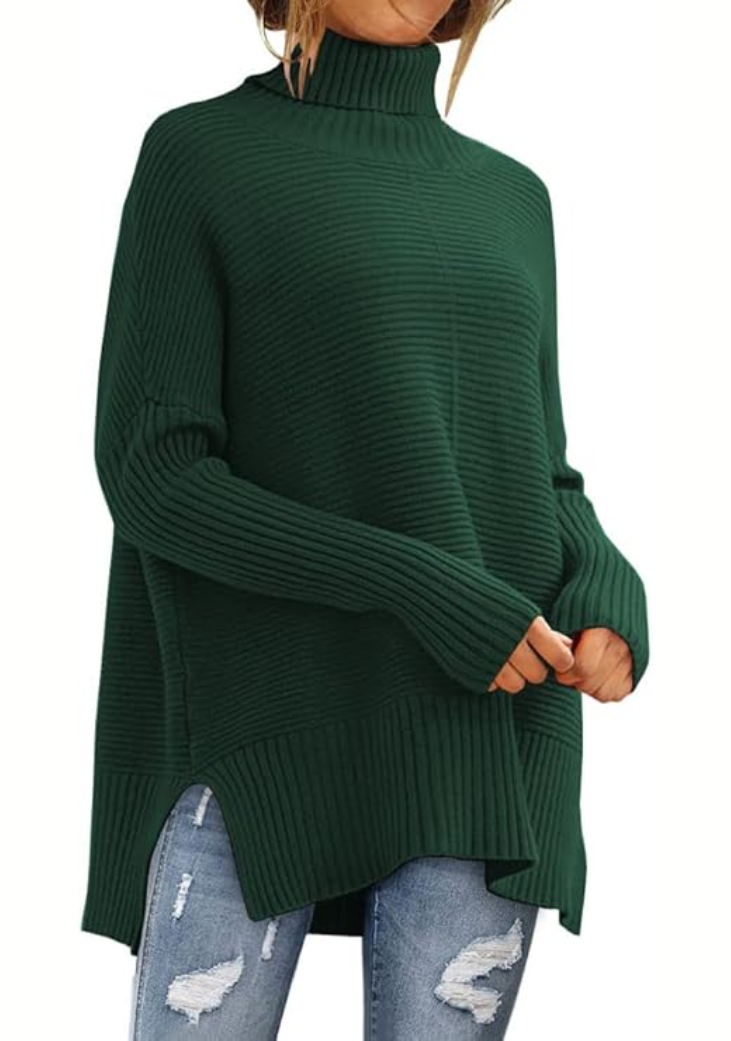 The Arvaline – Soft Turtleneck Knit Jumper