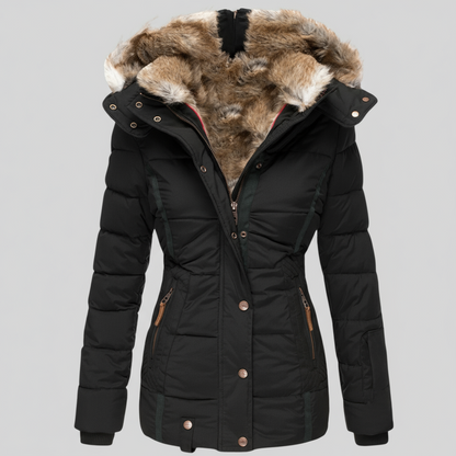 The Elvoria – Luxe Fur-Lined Winter Jacket