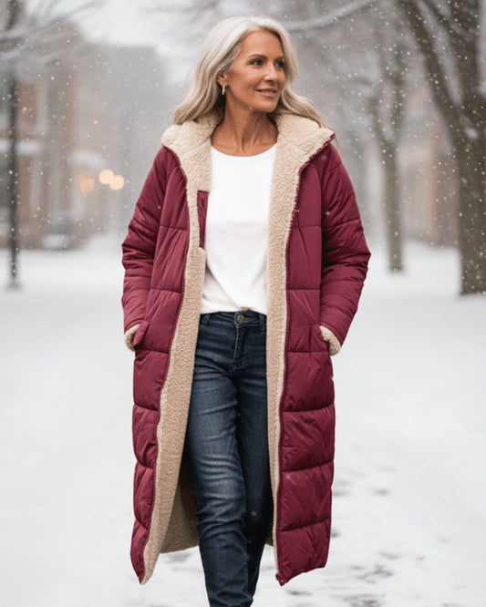 The Marlysse – Sherpa-Lined Winter Coat