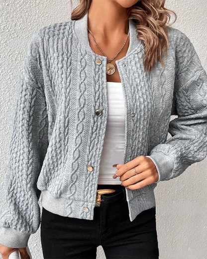 The Novalise – Textured Elegant Cardigan