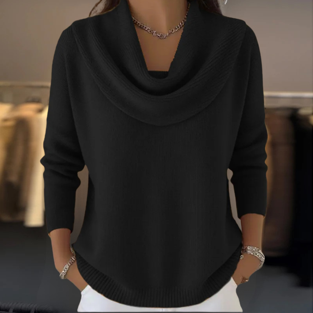The Arneselle – Luxe Collar Knit Pullover