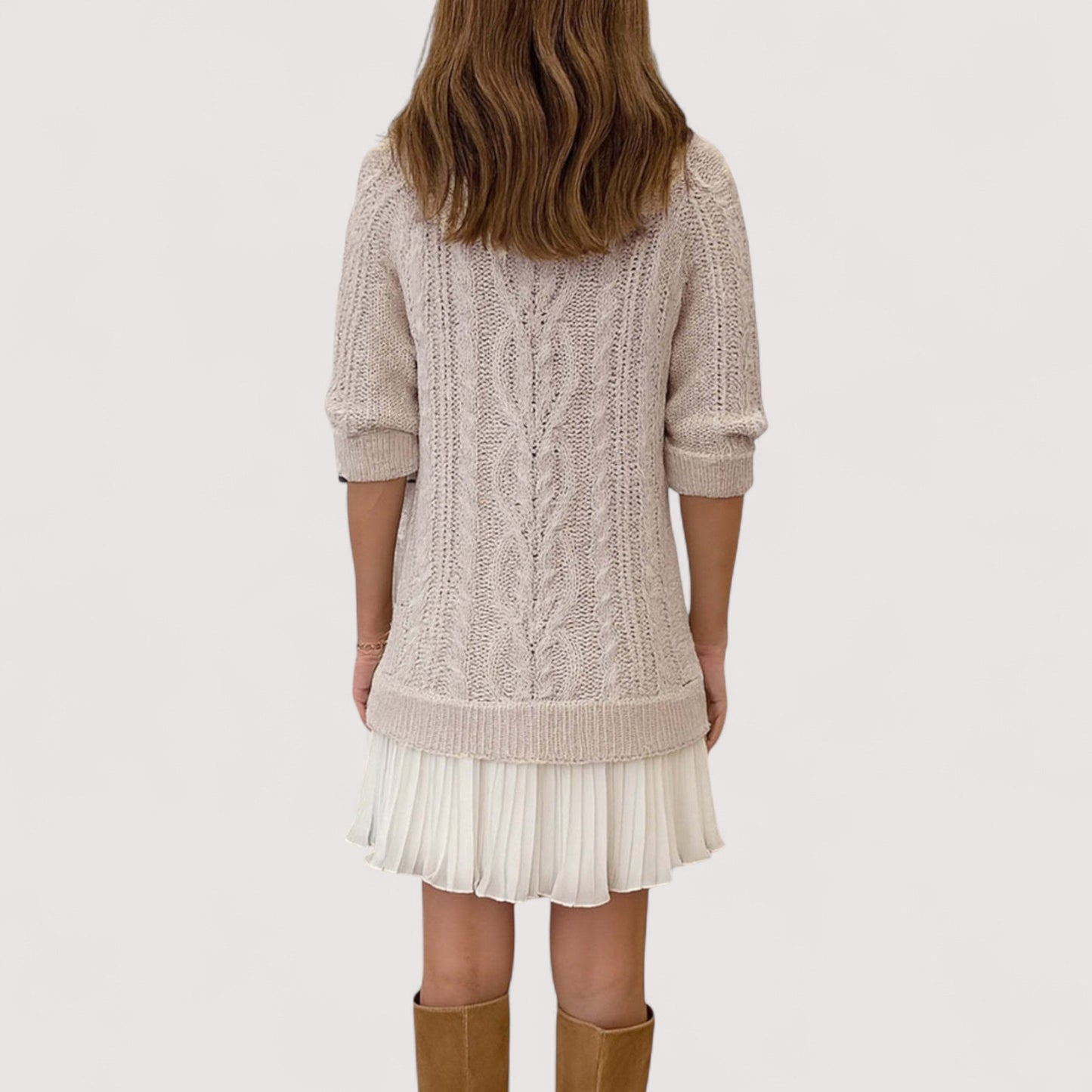 The Arvienne – Knitted Mini Dress
