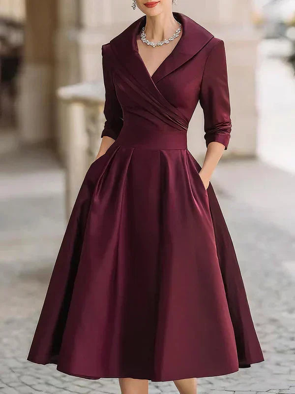 The Elorie – Elegant Midi Dress