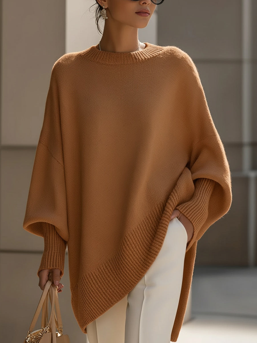 The Marisse – Soft Asymmetric Knit Top