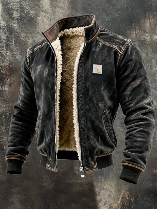 The Alveron – Thermal Leather-Look Jacket