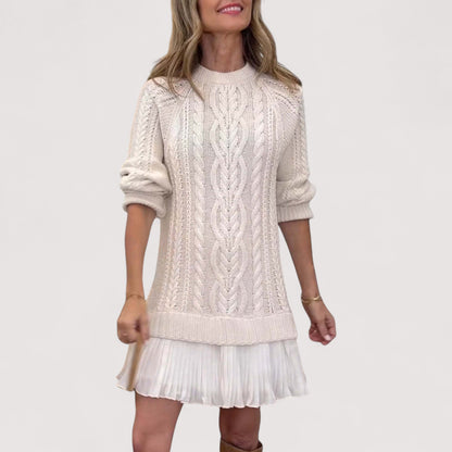 The Arvienne – Knitted Mini Dress