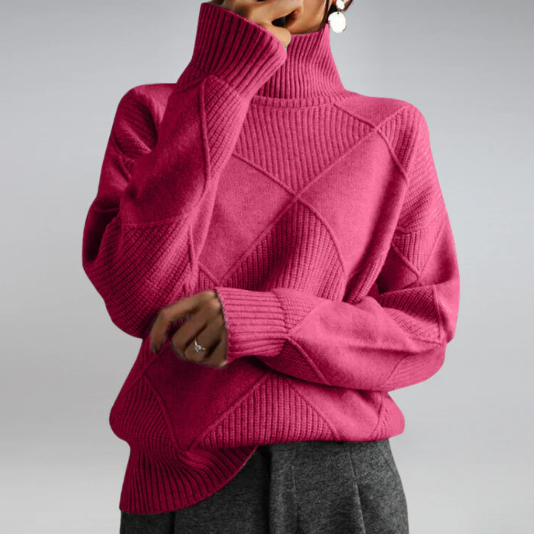 The Aurielle – Luxe Turtleneck Sweater