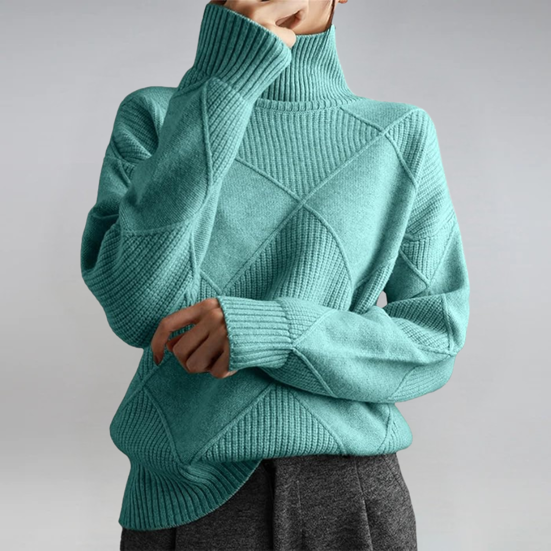 The Aurielle – Luxe Turtleneck Sweater