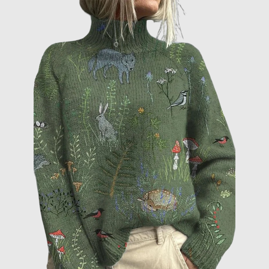 The Velerinne – Warm & Elegant Turtleneck Sweater