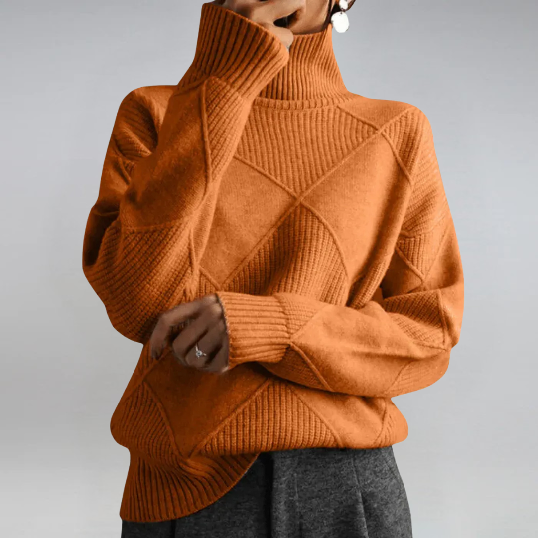 The Aurielle – Luxe Turtleneck Sweater