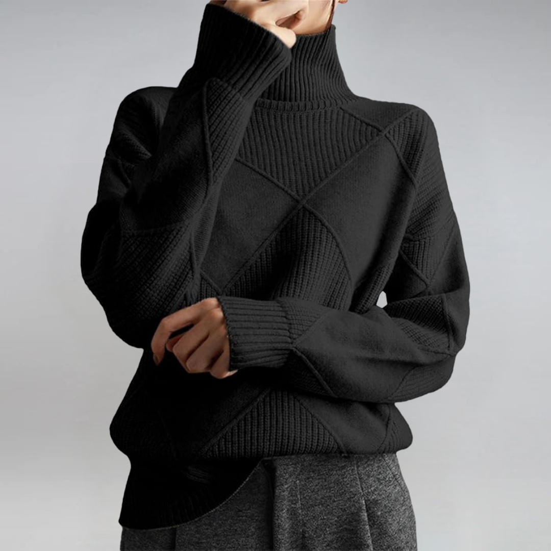 The Aurielle – Luxe Turtleneck Sweater