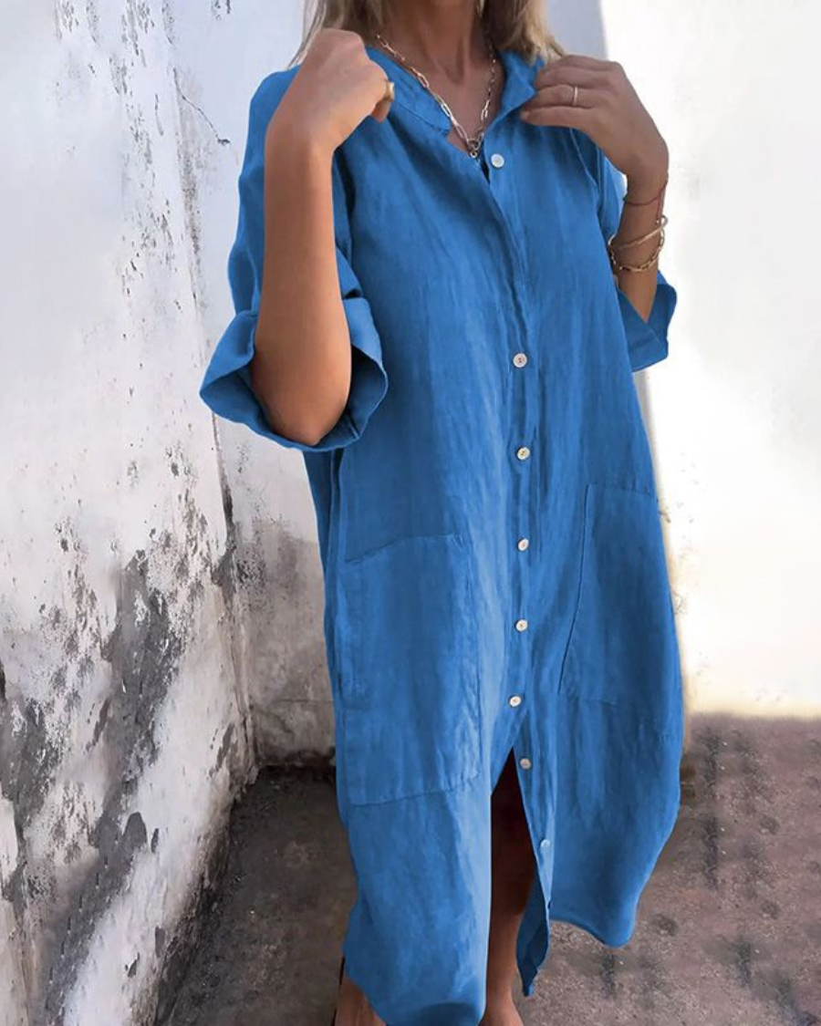 The Isola – Graceful Shirt Dress