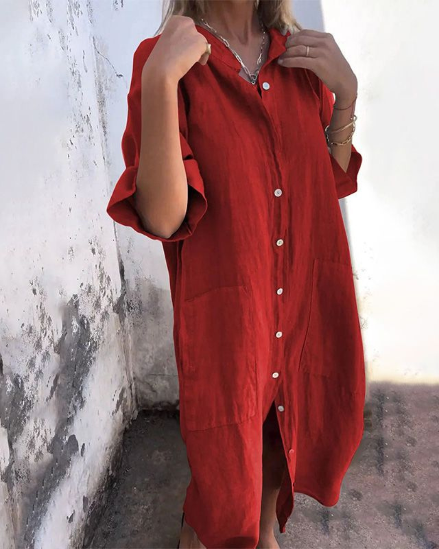 The Isola – Graceful Shirt Dress