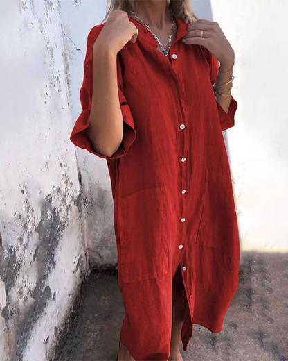 The Isola – Graceful Shirt Dress