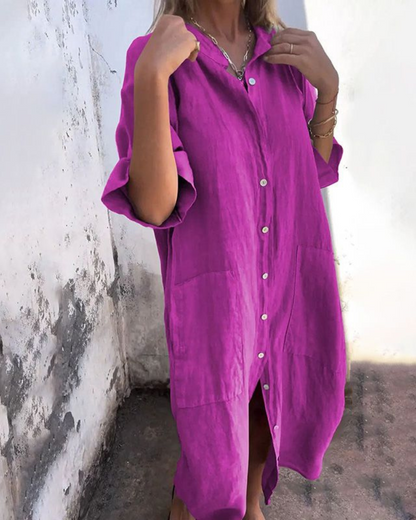 The Isola – Graceful Shirt Dress