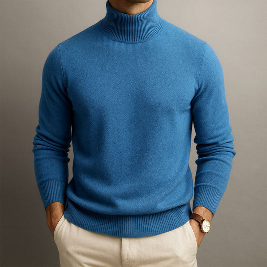 The Montaire – Men’s High-Neck Knit Sweater