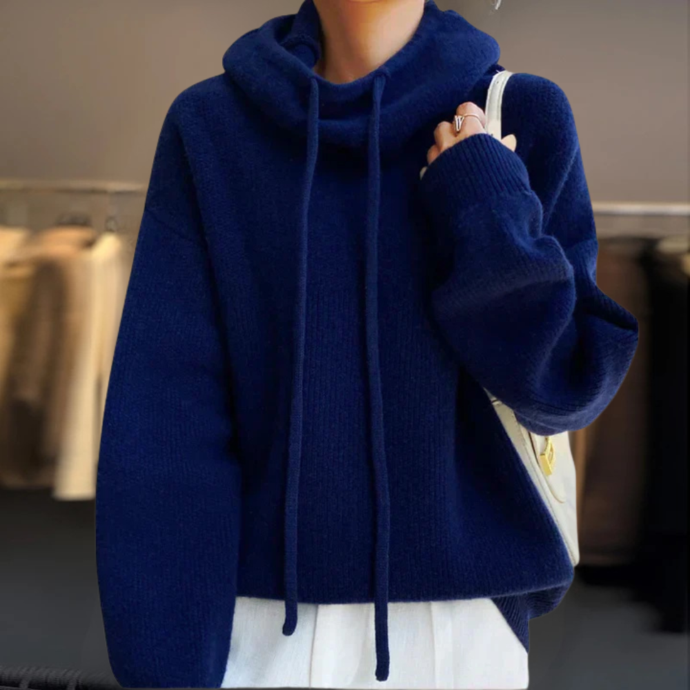 The Luviane – Luxe Knit Hoodie