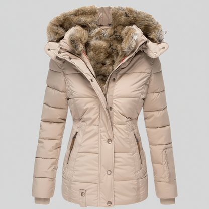 The Elvoria – Luxe Fur-Lined Winter Jacket