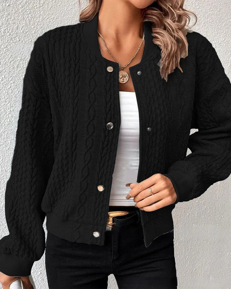 The Novalise – Textured Elegant Cardigan