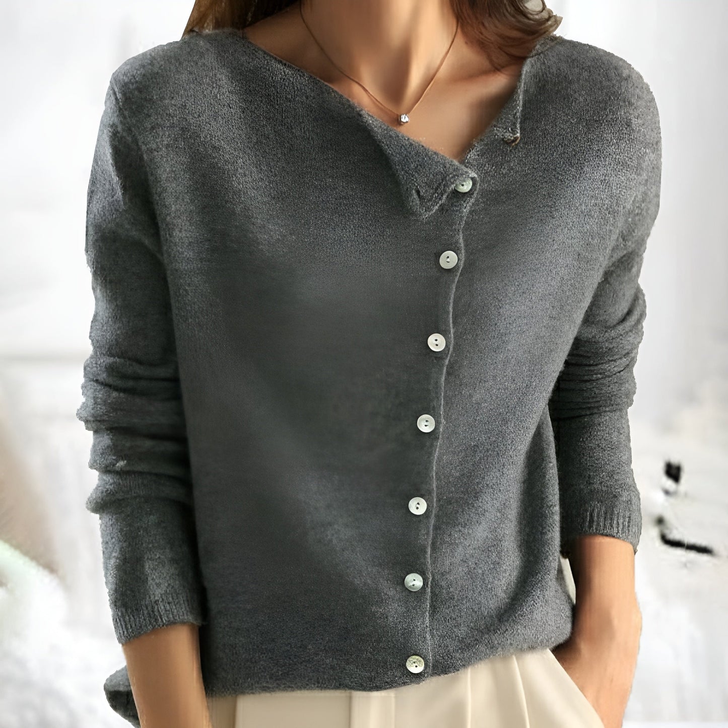 The Elouria – Luxury Knit Cardigan