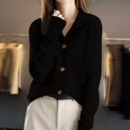 The Aurélise – Luxe Cashmere Blend Cardigan