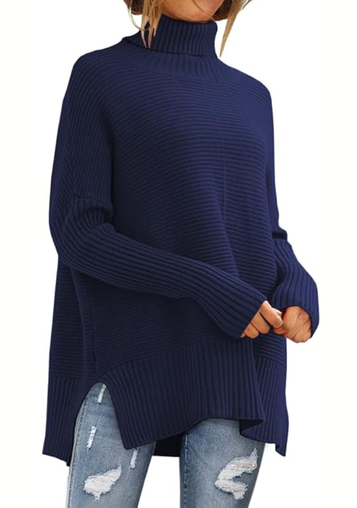 The Arvaline – Soft Turtleneck Knit Jumper
