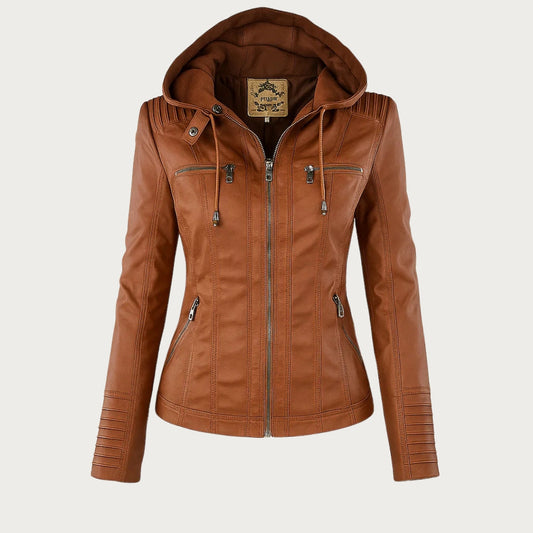 The Maelis – Classic Leather Jacket