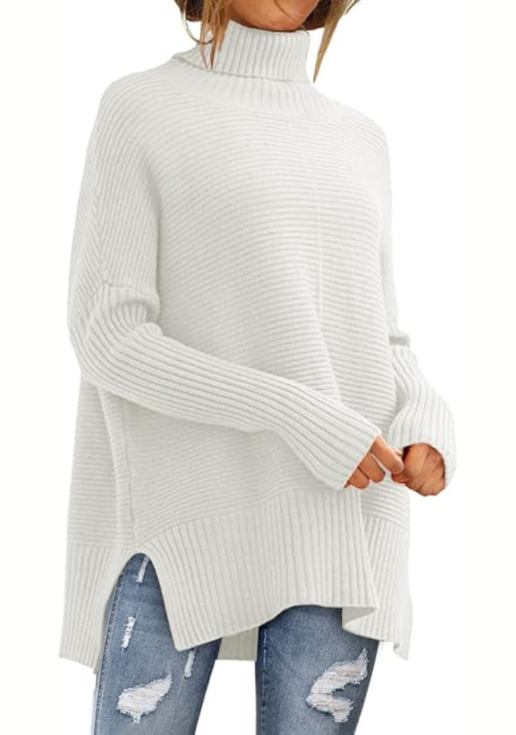 The Arvaline – Soft Turtleneck Knit Jumper