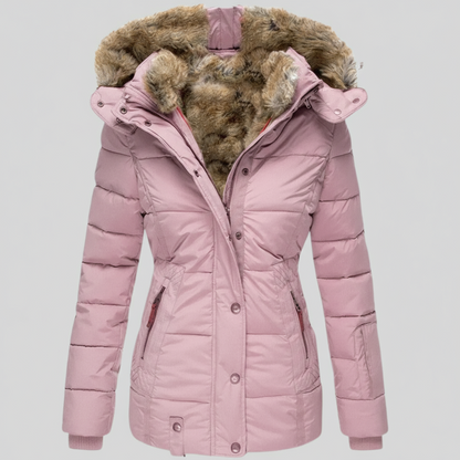 The Elvoria – Luxe Fur-Lined Winter Jacket