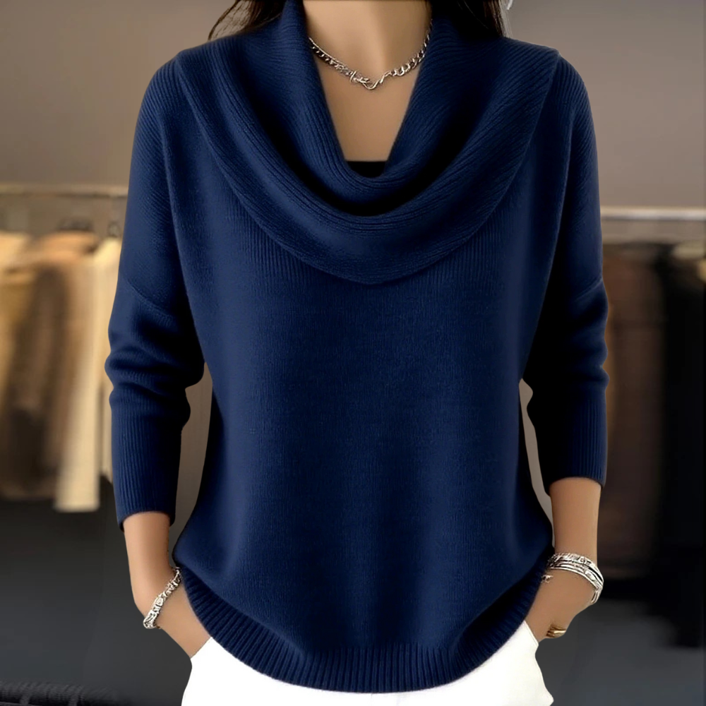 The Arneselle – Luxe Collar Knit Pullover
