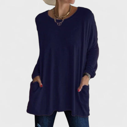 The Arsolene – Soft Relaxed Long-Sleeve Top