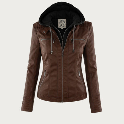 The Maelis – Classic Leather Jacket