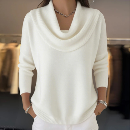 The Arneselle – Luxe Collar Knit Pullover