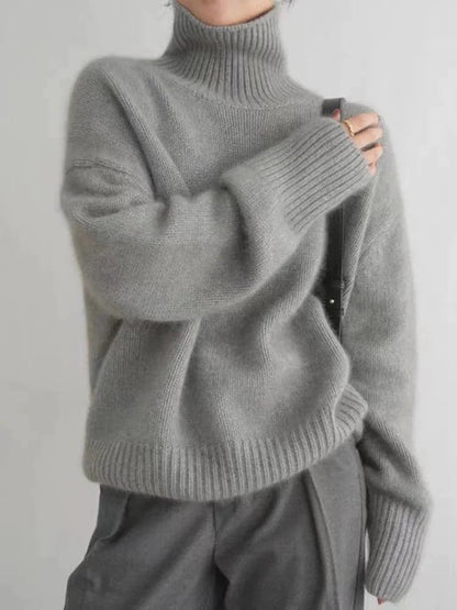 The Aurellane – Cashmere Turtleneck Sweater
