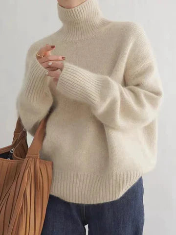 The Aurellane – Cashmere Turtleneck Sweater