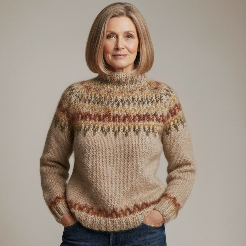 The Elmsvyr – Handcrafted Icelandic Heritage Jumper