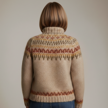 The Elmsvyr – Handcrafted Icelandic Heritage Jumper