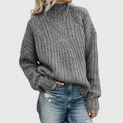 The Selvarique – Sophisticated Cable-Knit Sweater