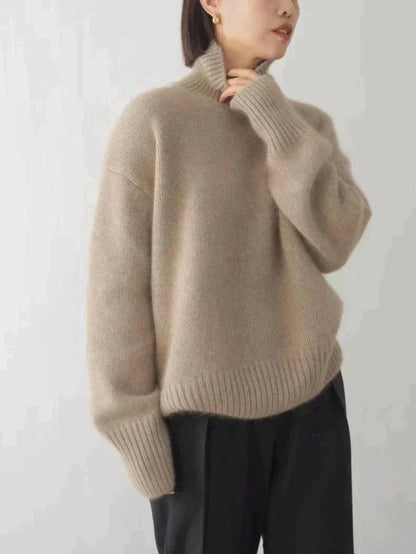 The Aurellane – Cashmere Turtleneck Sweater