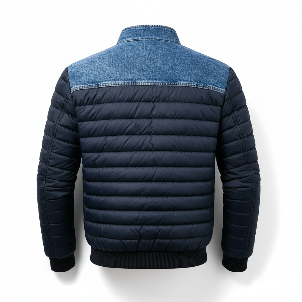 The Denvault – Hybrid Quilted Denim Jacket